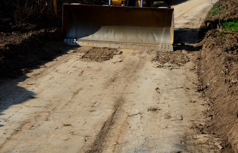 Bulldozer Land Leveling