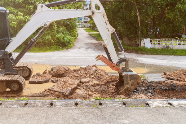 Cost of Water Line Excavation in Antioch